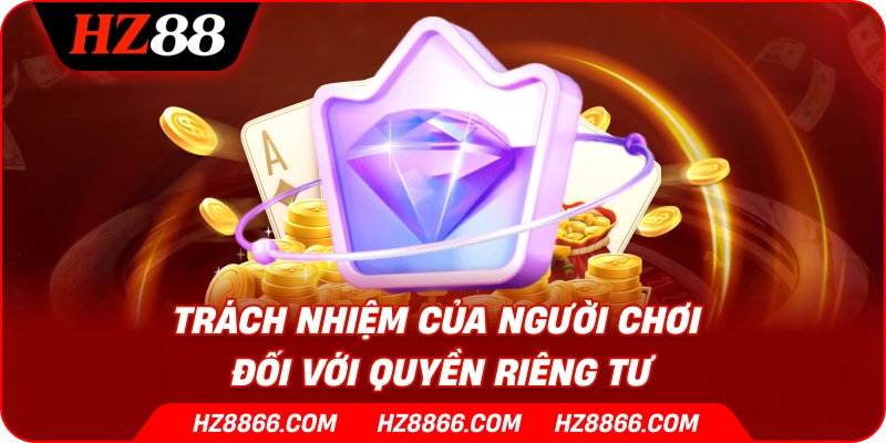 Trách nhiệm của người chơi đối với quyền riêng tư