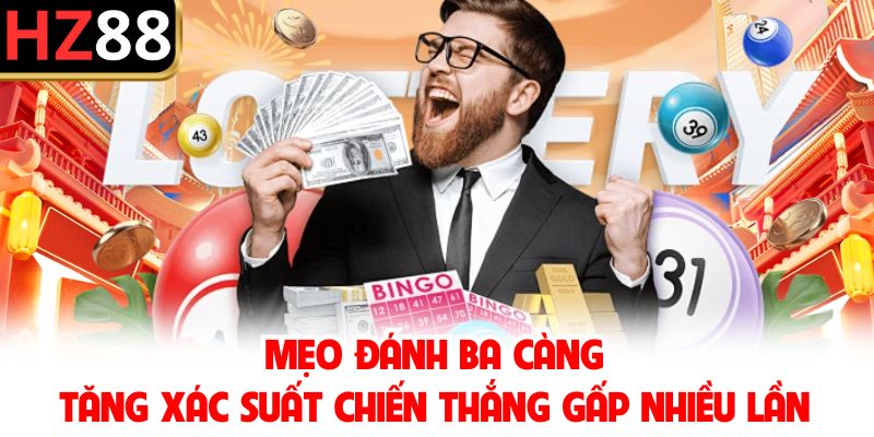 mẹo đánh ba càng